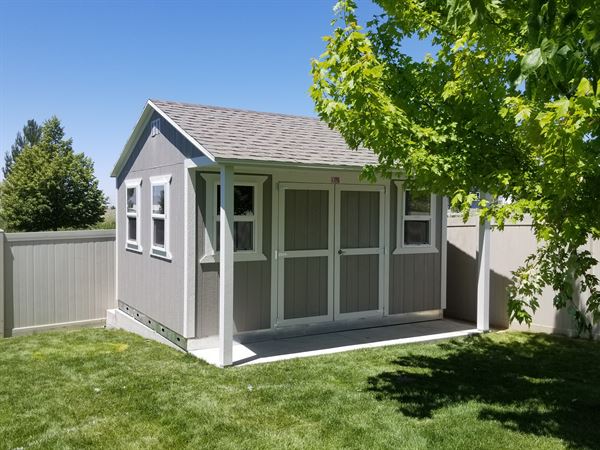 protecting storage shed fire