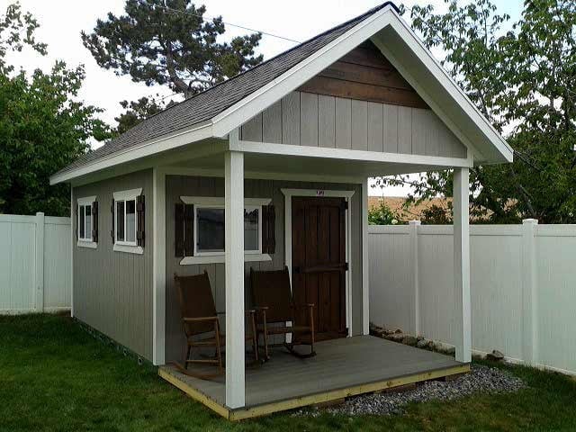 custom backyard shed