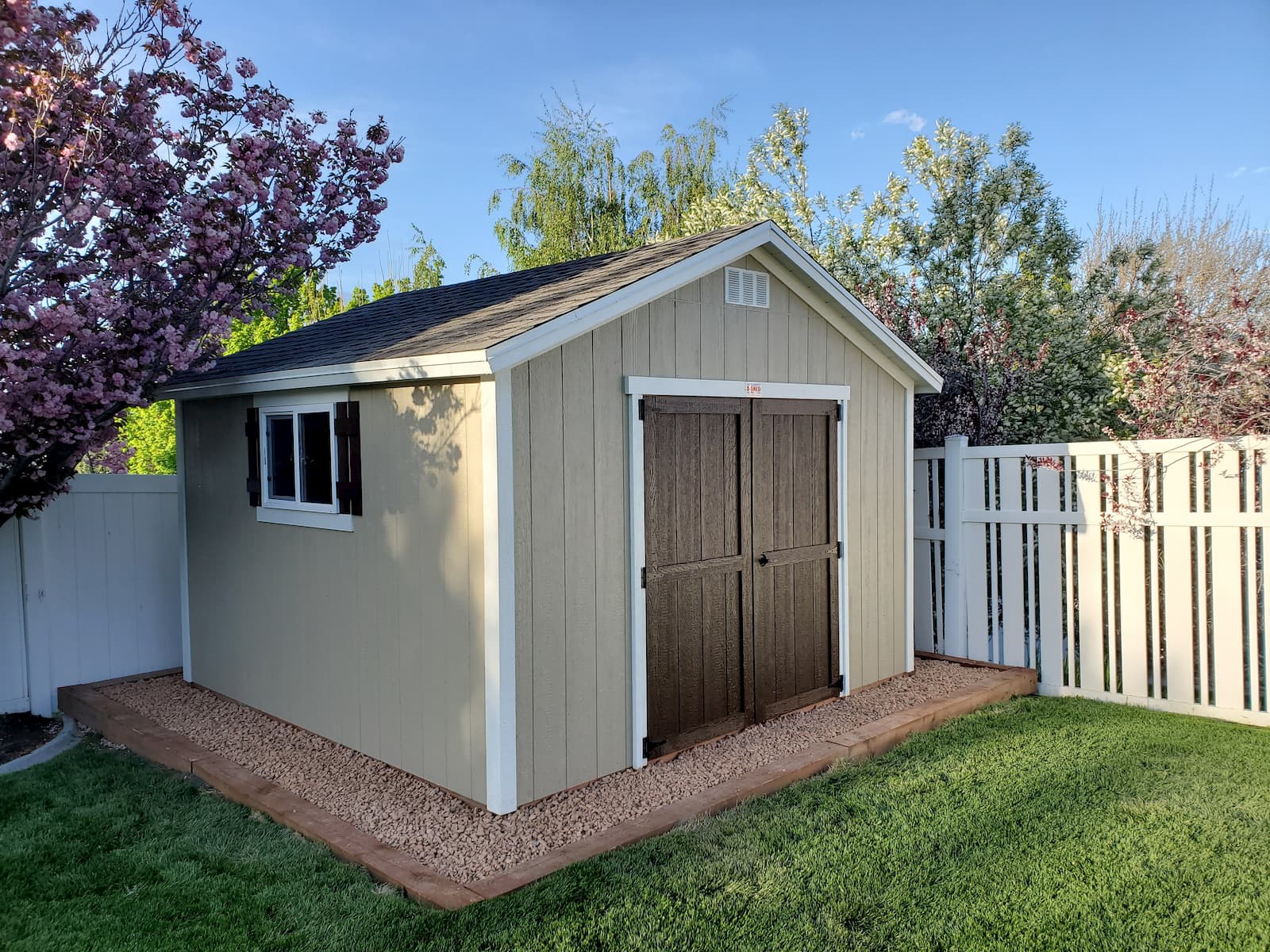 shed foundation choosing location