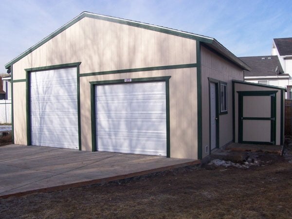 double-wide shed usage office