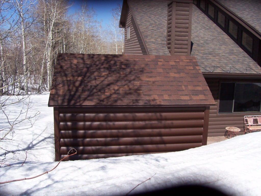 storage sheds protected winter