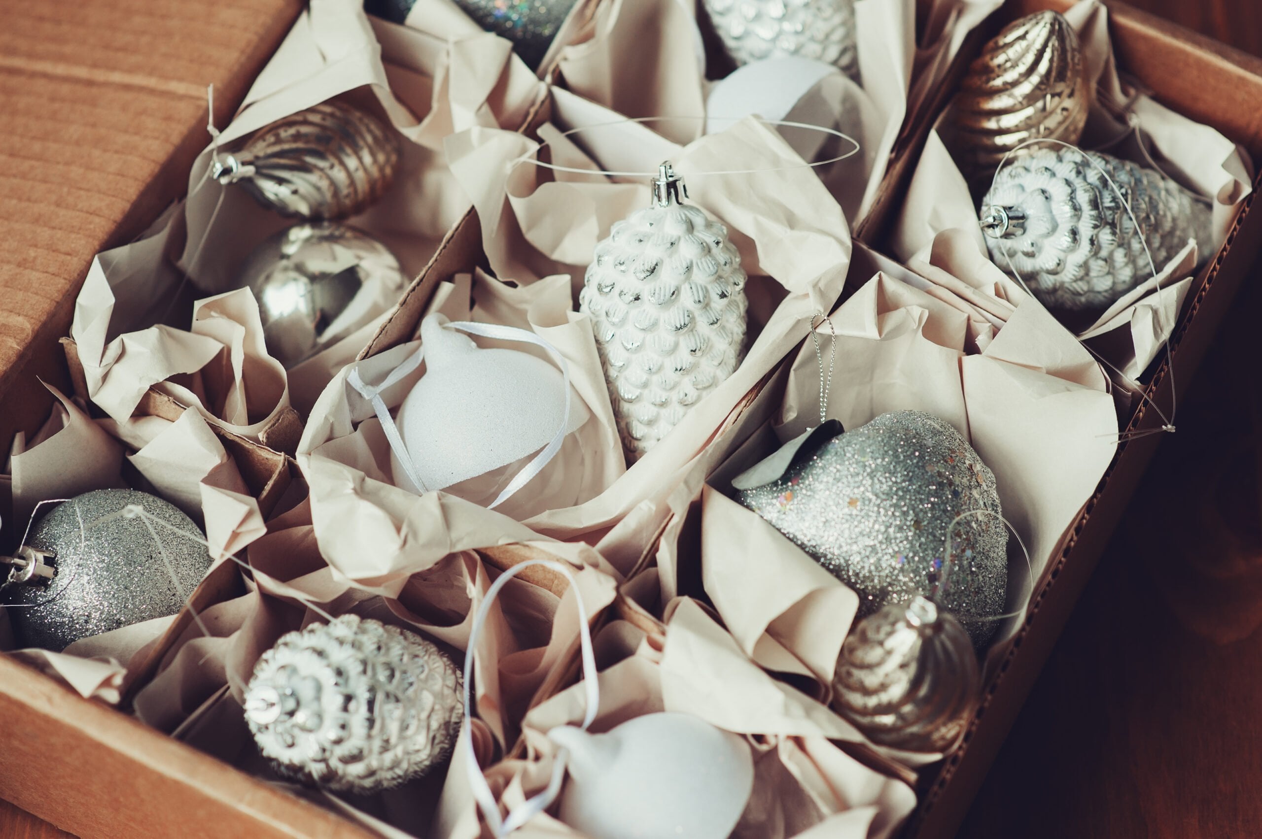 storing holiday decorations