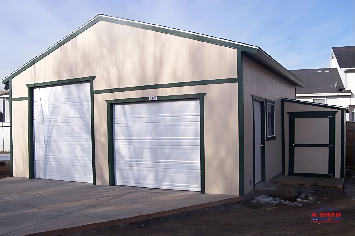Custom Detached Garages for South Salt Lake Utah