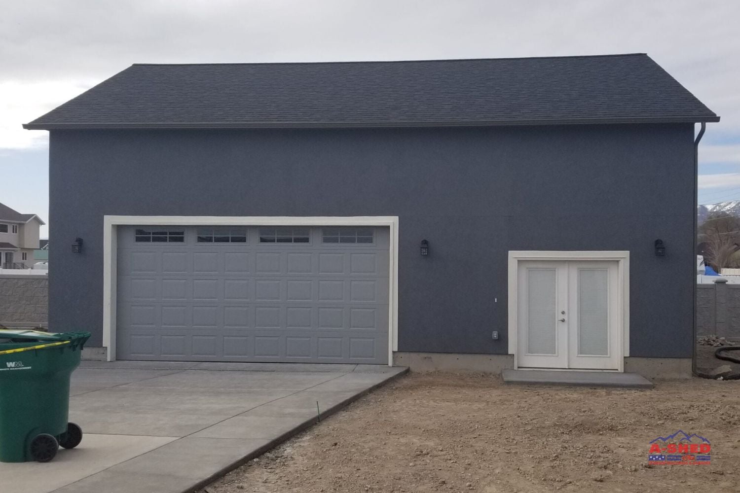 Large Custom Detached Garages for Weber County Utah