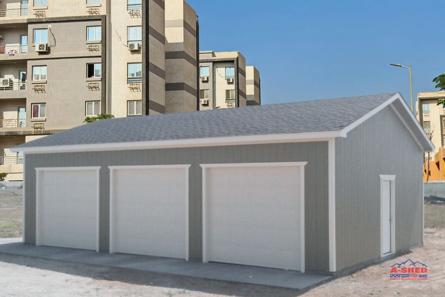 Custom-Built Multi-Unit Detached Garages for Utah